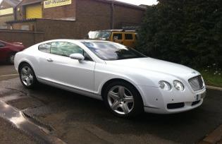 bentley wedding car hire corby